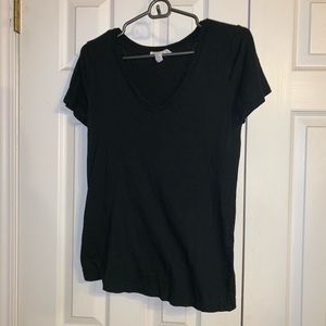 Black V-Neck